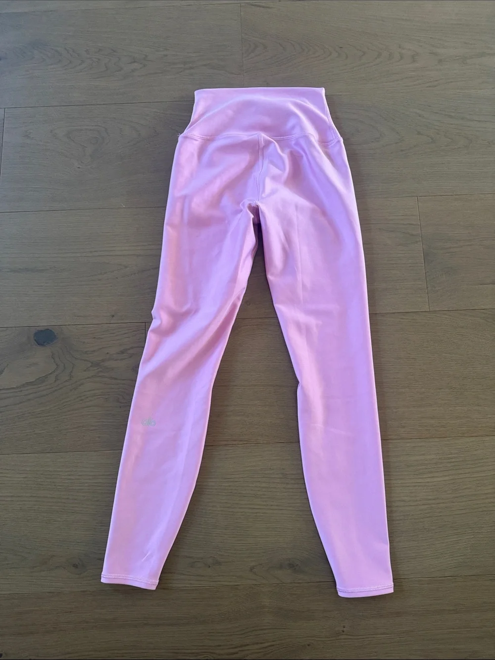 Womens ALO Pink High-Waist Active Leggings